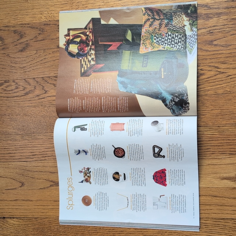 Real Simple Magazine December 2024 All Wrapped Up - Picture 10 of 16